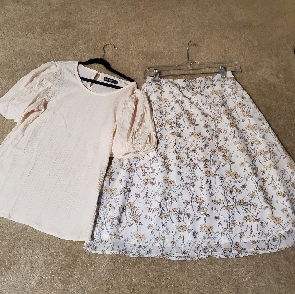 Top and skirt from NeeSee's Dresses